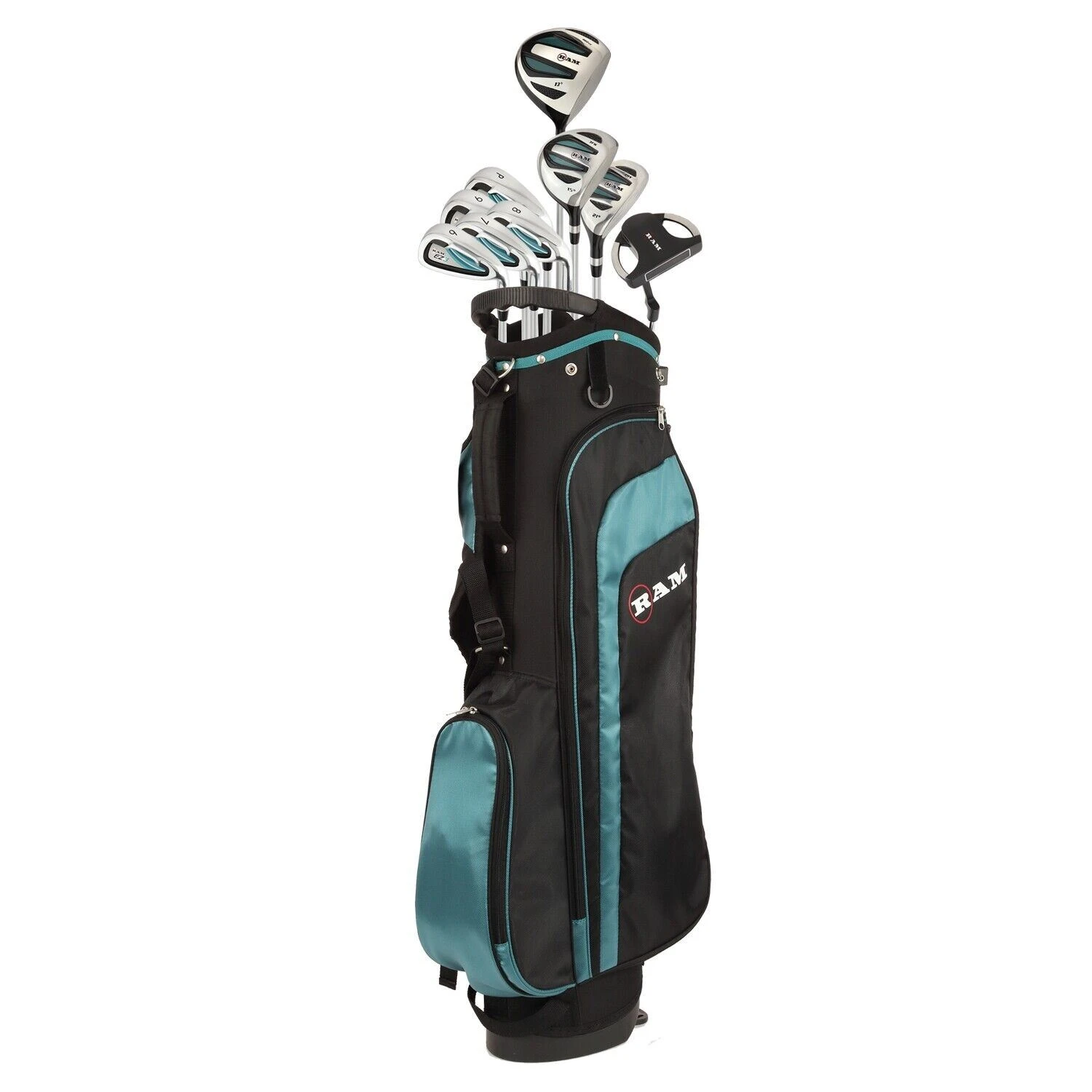 Ram Golf EZ3 Ladies Petite Golf Clubs Set With Stand Bag - ALL Graphite Shafts 3 Ram Golf EZ3 Ladies Petite Golf Clubs Set With Stand Bag - ALL Graphite Shafts
