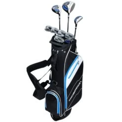 Prosimmon Golf V7 Mens Golf Clubs Set + Bag, Left Hand, Graphite/Steel Shafts