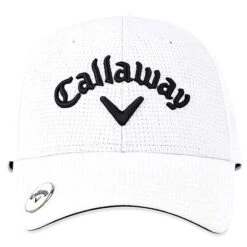 Callaway Gents Stitch Magnet Adj Cap White 7 Callaway Gents Stitch Magnet Adj Cap White -Ping Store CA22H0309006 2 L