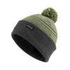 PING MEN'S HEWITT BOBBLE KNIT HAT Grey/Green 1 PING MEN'S HEWITT BOBBLE KNIT HAT Grey/Green -Ping Store P03559 HEWITT GREY GREEN FRONT