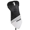 Ping Core Driver Headcover 214 White Black -Ping Store PI22H0401001 L