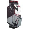 Ping Pioneer 191 Cart Bag Silver/White/Scarlet -Ping Store PI9A0302002 L