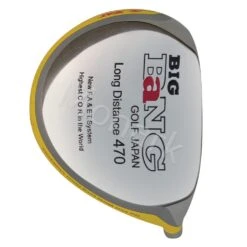 Bang Golf Big Bang Japan 470 Yellow Titanium Driver Head