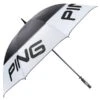 Ping 68" Tour Double Canopy Umbrella White Black 2 Ping 68" Tour Double Canopy Umbrella White Black -Ping Store ping umbrella